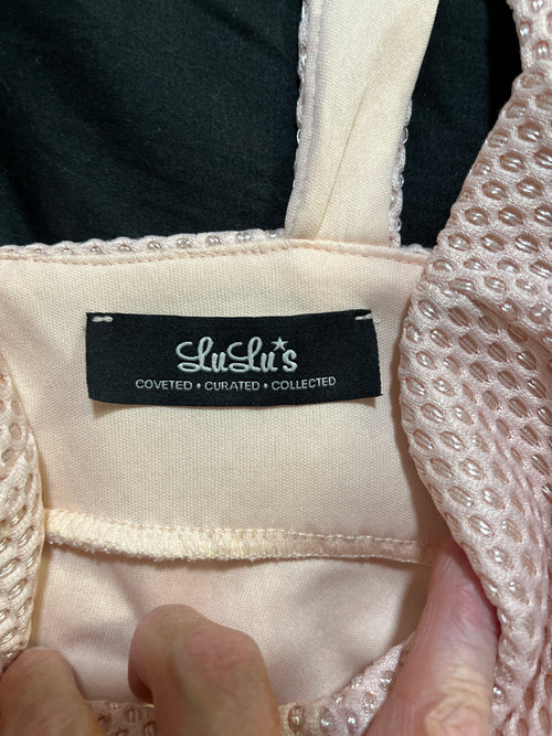 Bralette top light pink